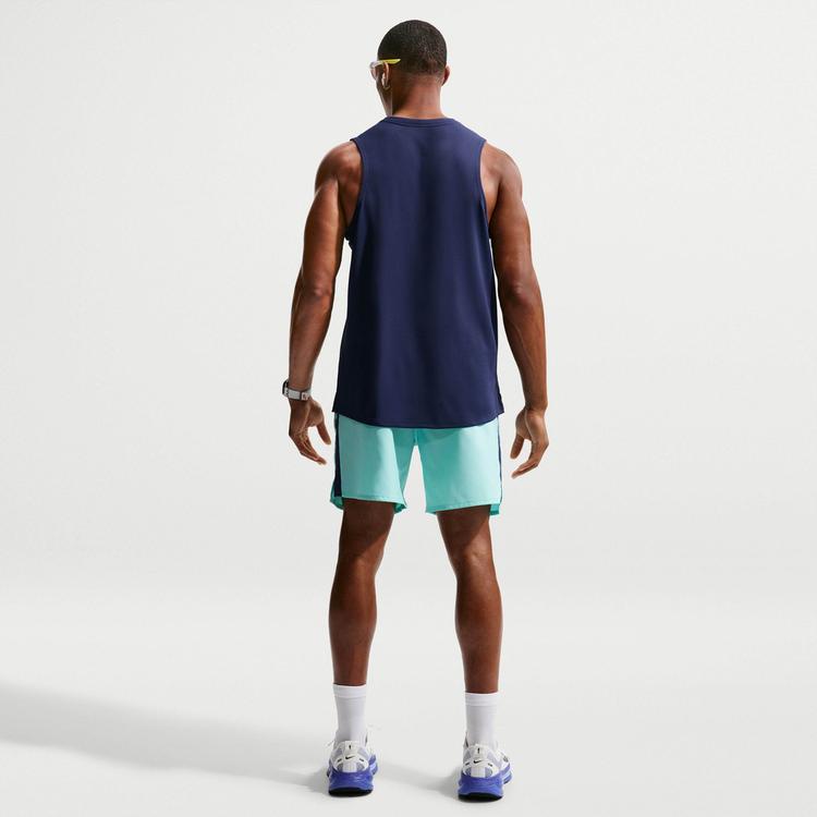 Nike Nike Miler Funktionstank Herren - midnight navy-reflective silv - 1 | SportScheck