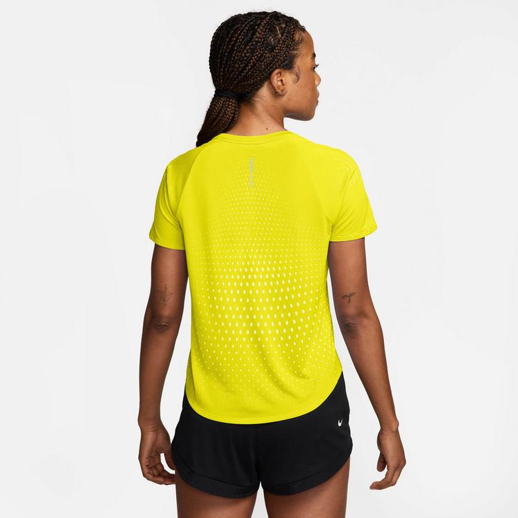 Nike Nike SWIFT Funktionstank Damen - lemon venom-white-reflective silv - 1 | SportScheck