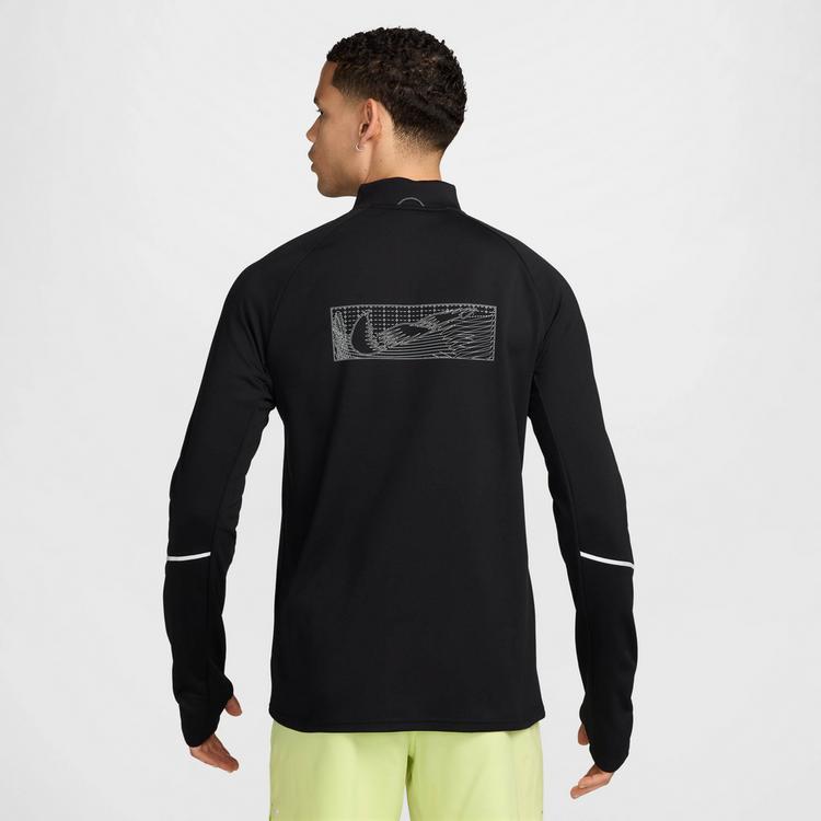 Nike Nike MILER Funktionsshirt Herren - black-reflective silv - 1 | SportScheck