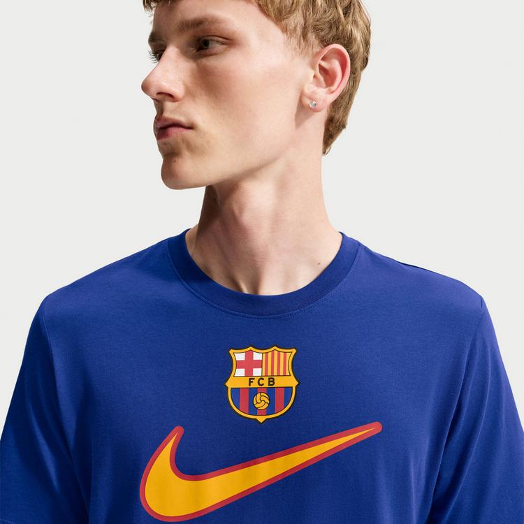 Nike Nike FC BARCELONA SWOOSH T-Shirt Herren - deep royal blue - 2 | SportScheck