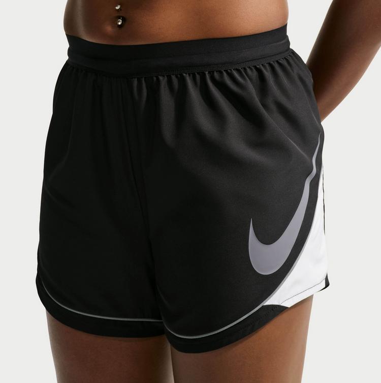 Nike Nike SWOOSH Laufshorts Damen - black-white-cool grey - 2 | SportScheck