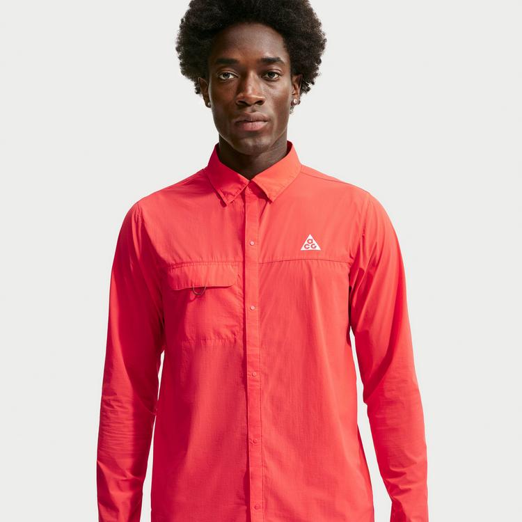 Nike Nike ACG AIREEZ Funktionsshirt Herren - lt crimson-summit white - 2 | SportScheck