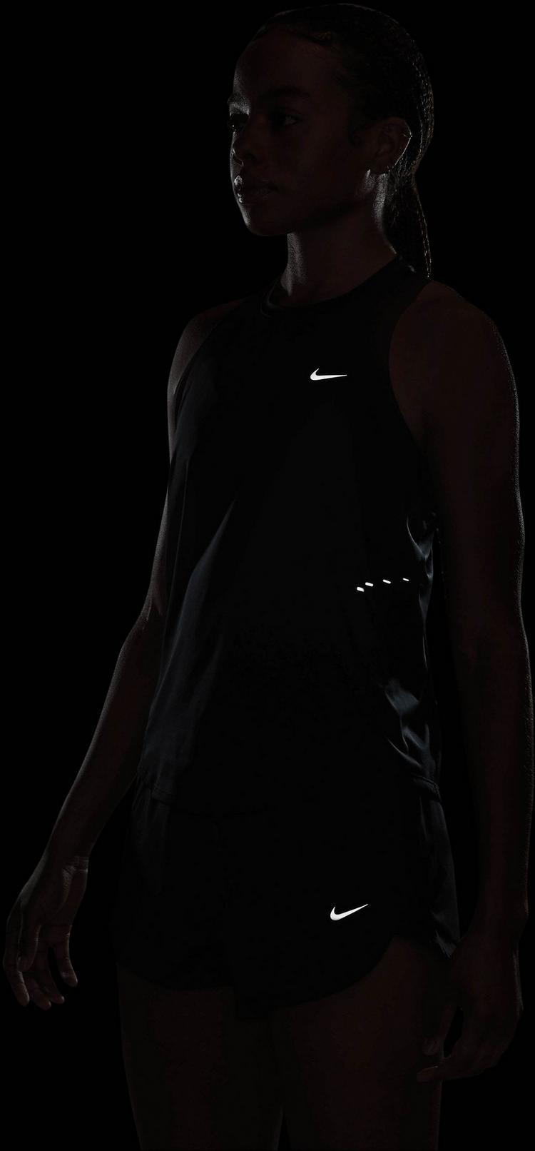 Nike Nike SWIFT Funktionstank Damen - black-reflective silv - 2 | SportScheck