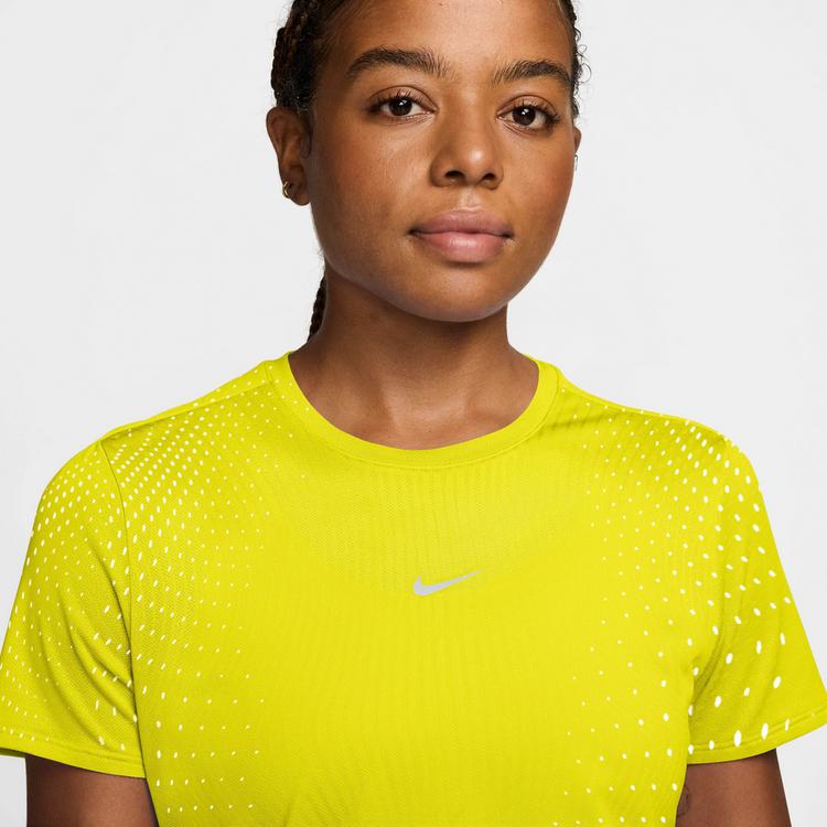 Nike Nike SWIFT Funktionstank Damen - lemon venom-white-reflective silv - 2 | SportScheck