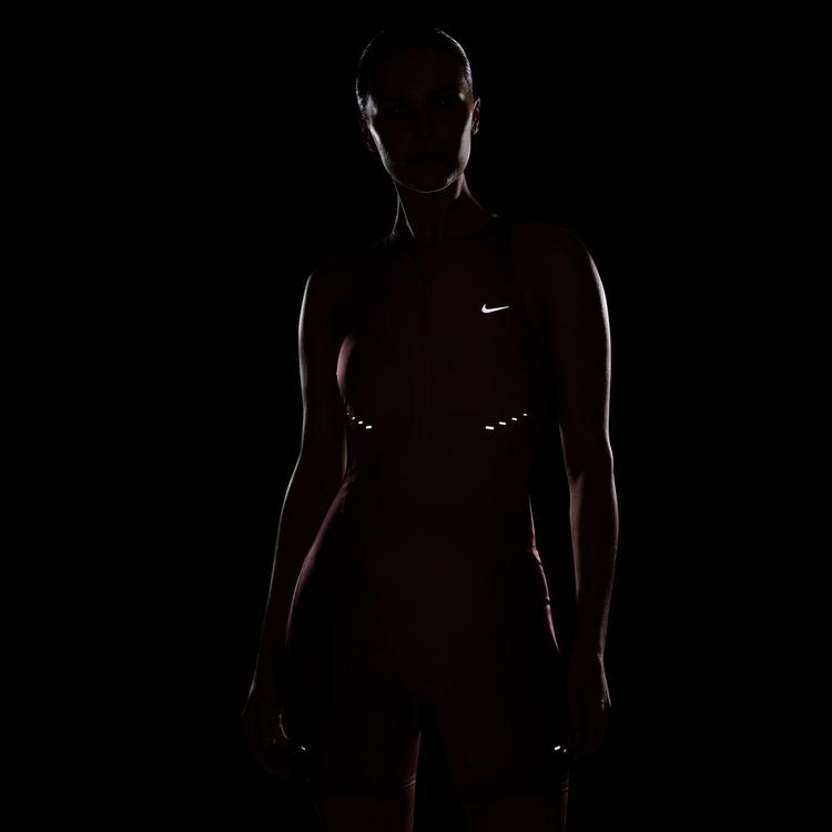 Nike Nike SWIFT Laufkleid Damen - pink smoke-reflective silv - 6 | SportScheck