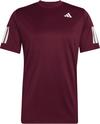 adidas CLUB 3STR Tennisshirt Herren - maroon