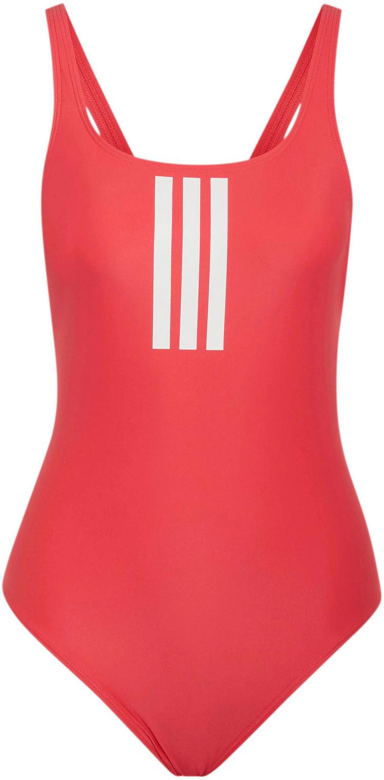 adidas adidas 3S MID SUIT Schwimmanzug Damen - selure-white - 0 | SportScheck