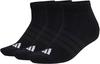 adidas C ESS LOW 3P Socken Herren - black-black-white