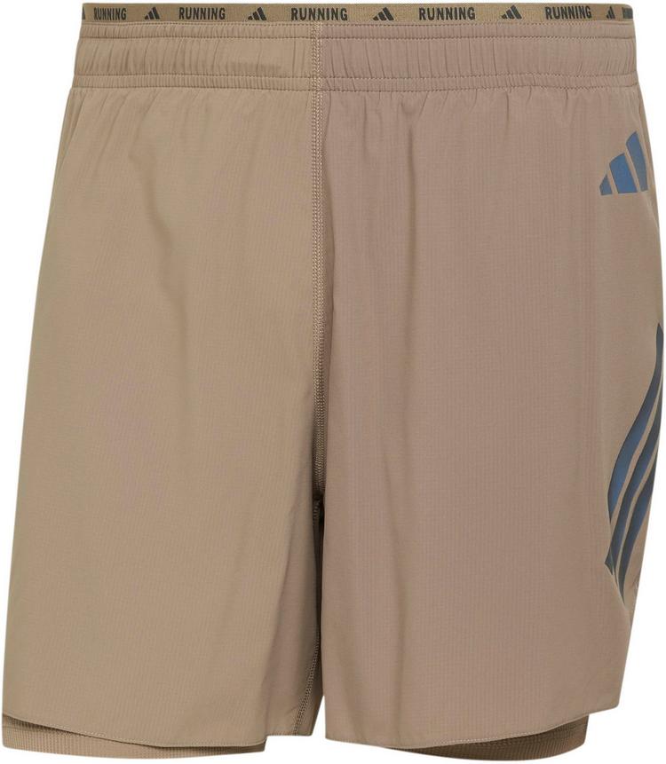 adidas adidas ADI365 /// 2i1 Laufshorts Herren - khasix-black - 0 | SportScheck