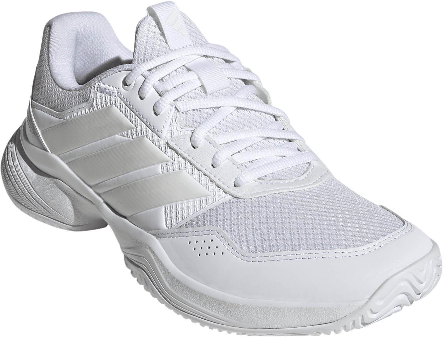 Adidas Damen Weiß Gamecourt 3 W Tennisschuhe - Größe Größe 39 1/3