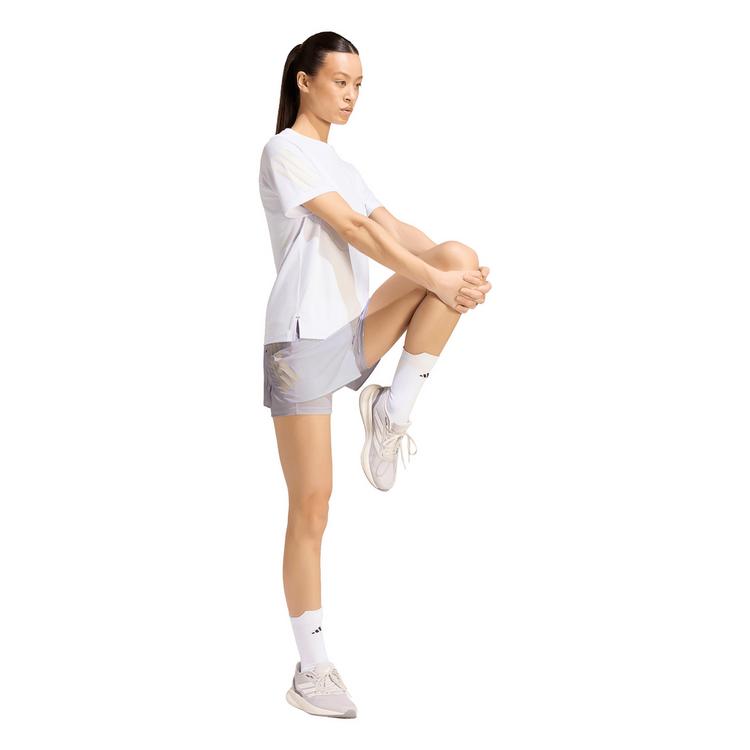 adidas adidas ADI365 /// 2i1 Laufshorts Damen - fropur-white - 2 | SportScheck