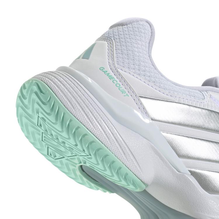 adidas adidas GAMECOURT 3 W Tennisschuhe Damen - ftwwht-silvmt-iceblu - 5 | SportScheck