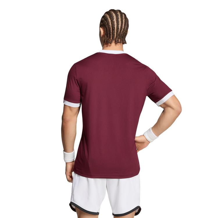 adidas adidas CLASSICS Tennisshirt Herren - maroon - 1 | SportScheck