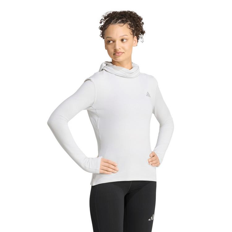adidas adidas adi365 W LS Laufhoodie Damen - greone - 0 | SportScheck