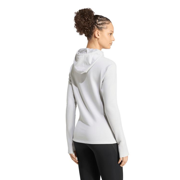 adidas adidas adi365 W LS Laufhoodie Damen - greone - 1 | SportScheck