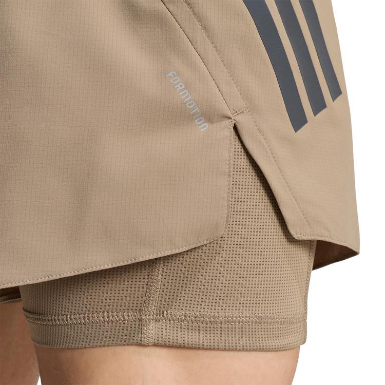 adidas adidas ADI365 /// 2i1 Laufshorts Herren - khasix-black - 3 | SportScheck