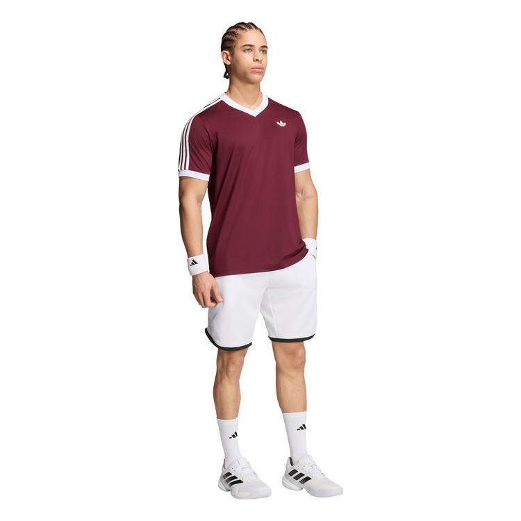 adidas adidas CLASSICS Tennisshirt Herren - maroon - 2 | SportScheck