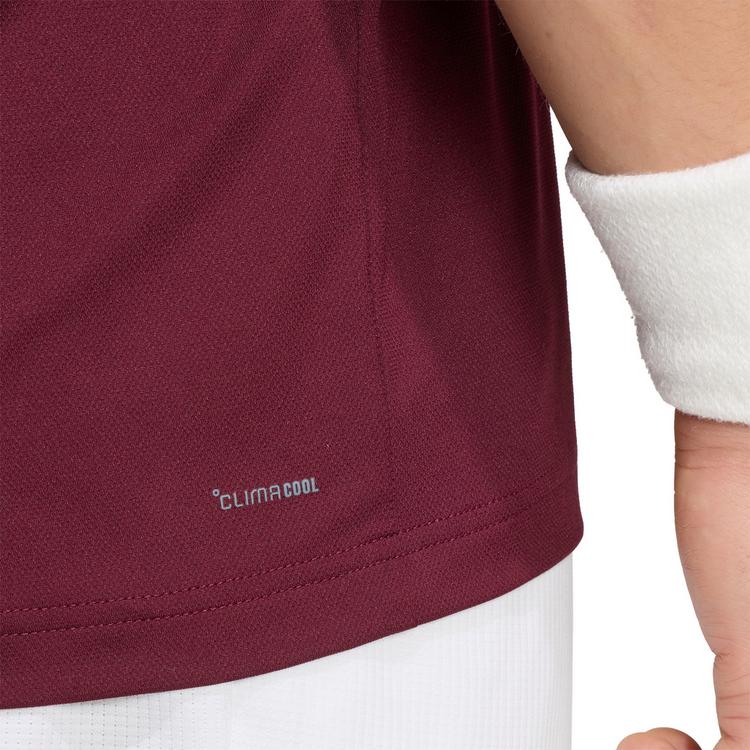adidas adidas CLASSICS Tennisshirt Herren - maroon - 5 | SportScheck