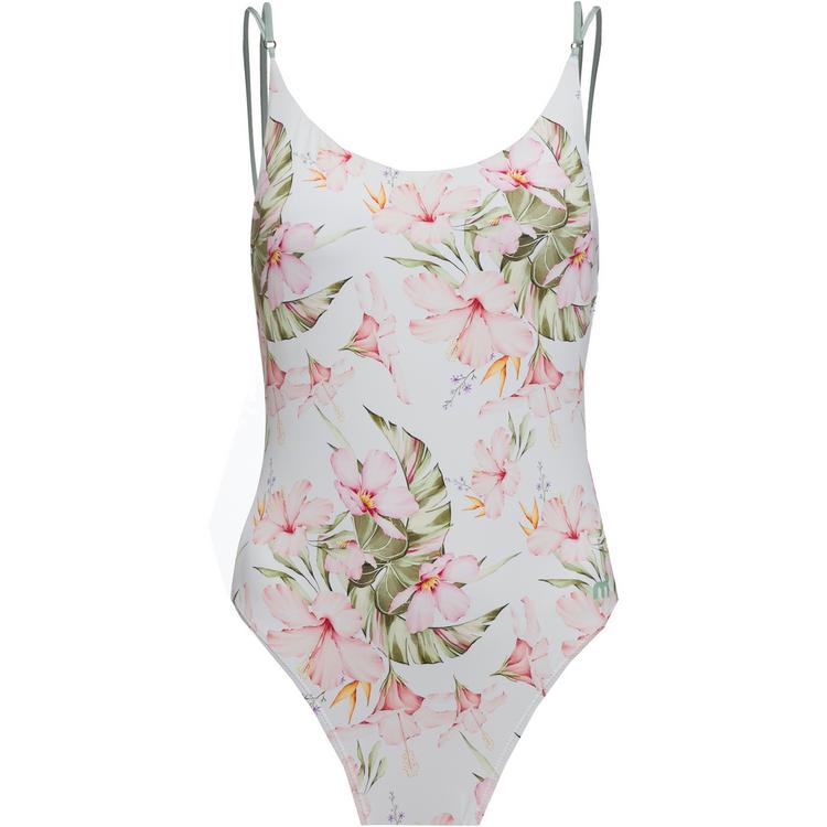 Mistral Mistral Badeanzug Damen - white flowers - 0 | SportScheck
