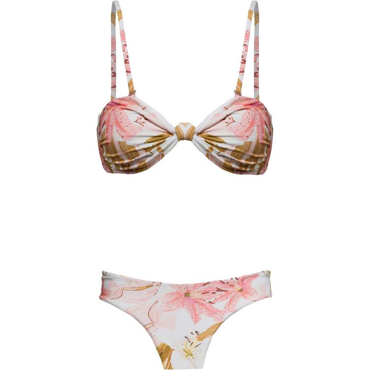 Mistral Mistral Bikini Set Damen - pink flowers - 0 | SportScheck