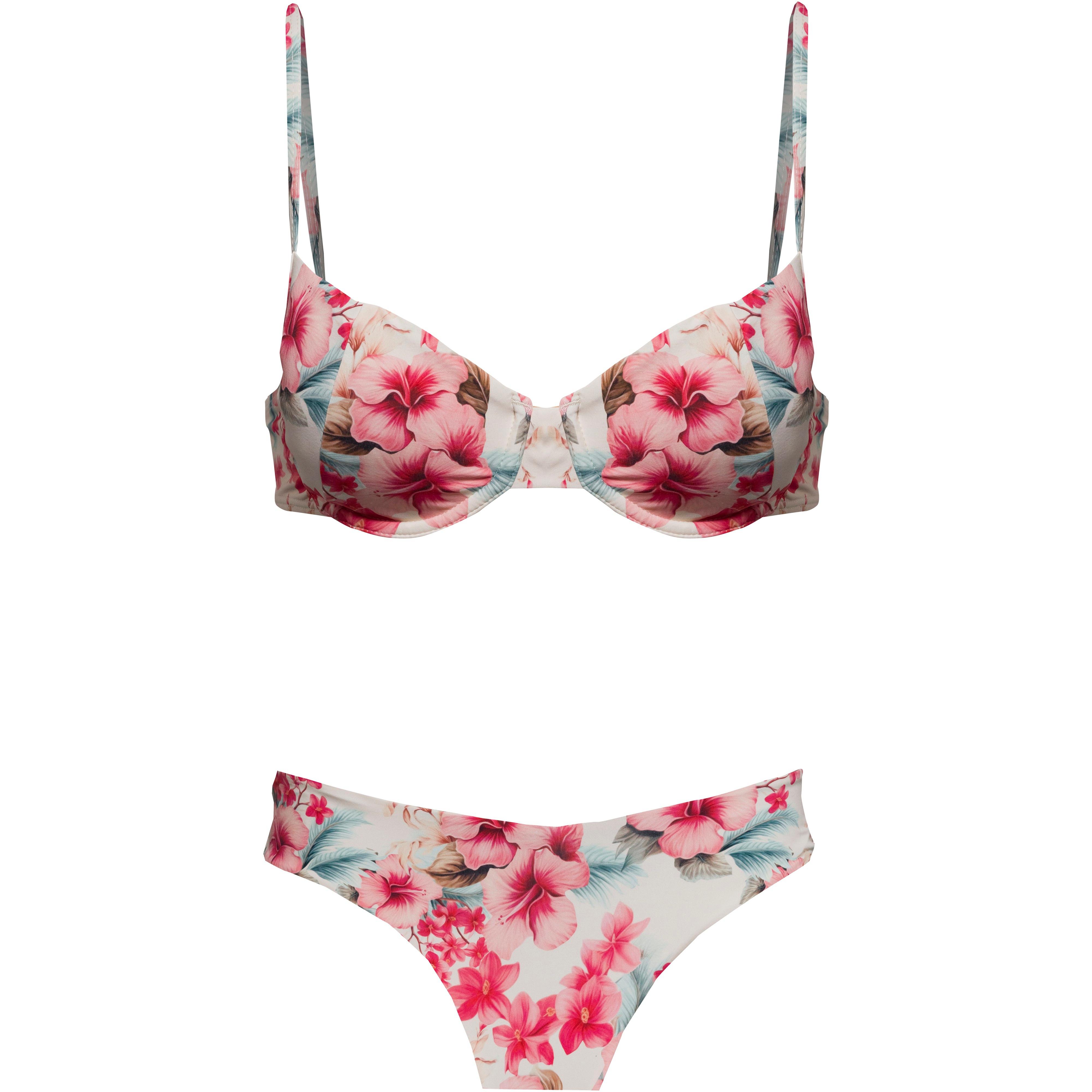 Mistral Bikini Set Allover-Print Kunstfaser Bunt