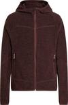 McKinley Choco Fleecejacke M&auml;dchen - melange-red wine