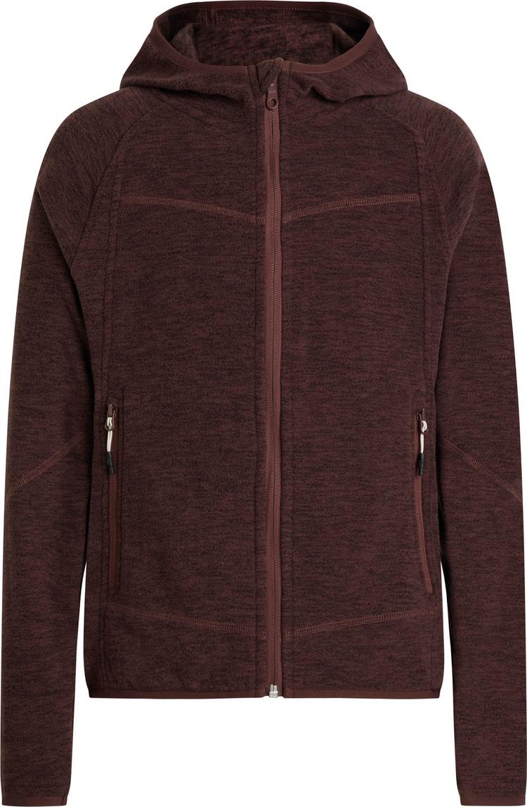 McKinley McKinley Choco Fleecejacke M&auml;dchen - melange-red wine - 0 | SportScheck