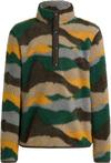 McKinley Hilka Fleeceshirt Kinder - aop-green dark