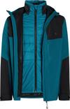 McKinley Arne 3:1 Doppeljacke Herren - blue petrol-black ni
