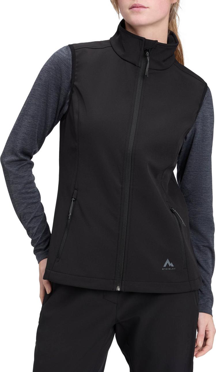McKinley McKinley Lusaka II Softshell Weste Damen - black - 0 | SportScheck