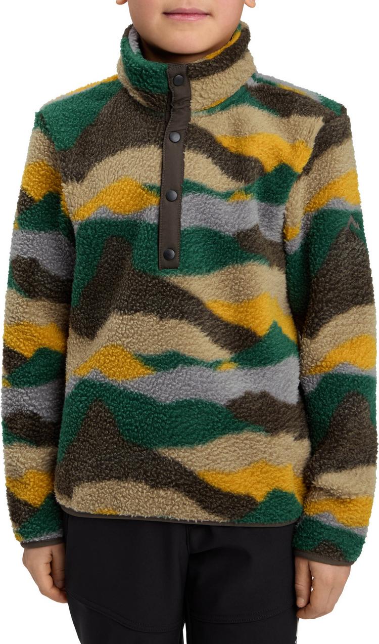 McKinley McKinley Hilka Fleeceshirt Kinder - aop-green dark - 0 | SportScheck