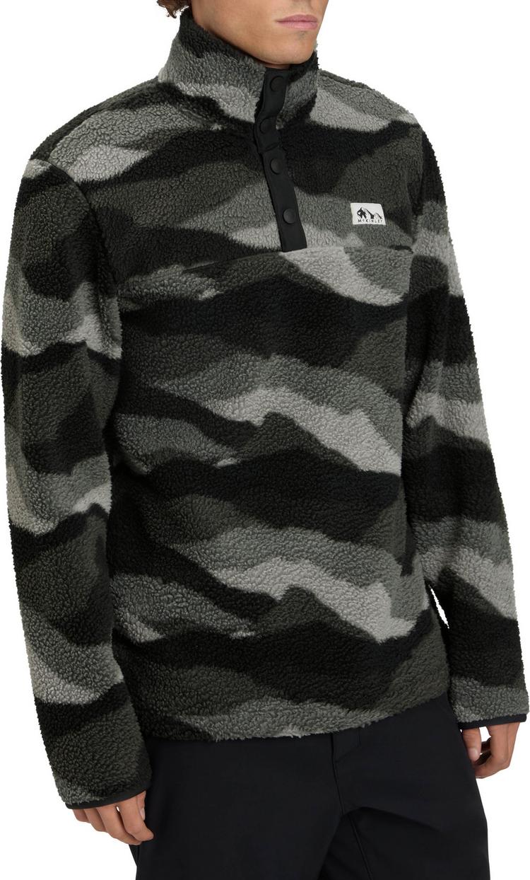 McKinley McKinley Farrah Fleeceshirt Herren - aop-charcoal - 0 | SportScheck