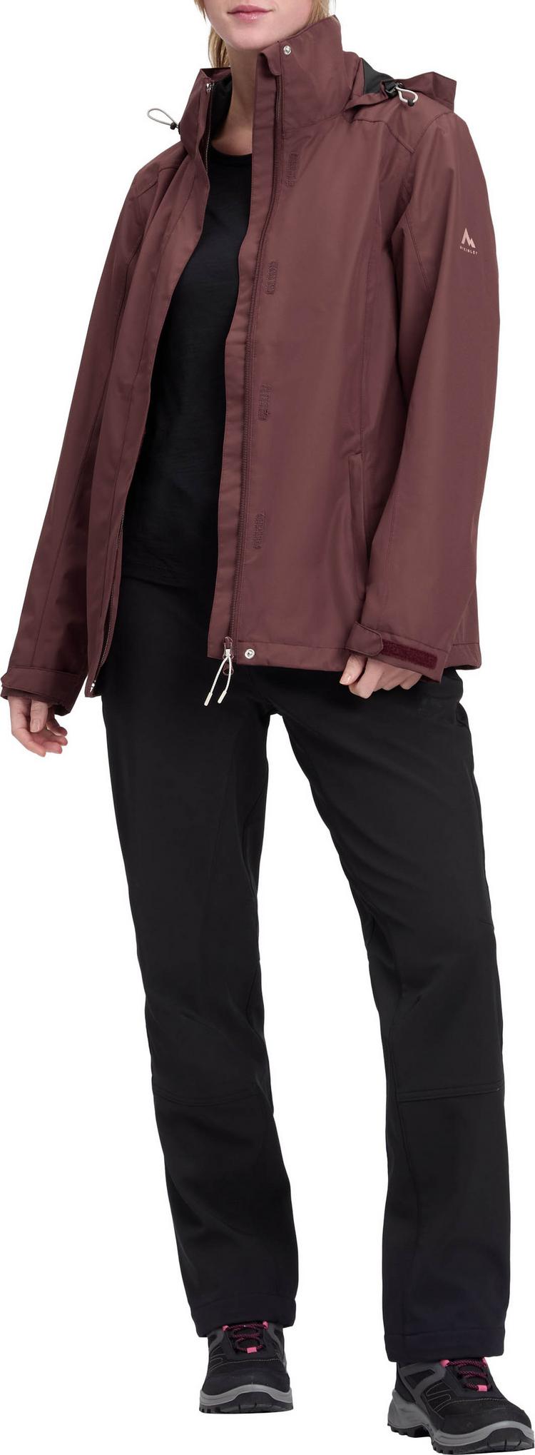 McKinley McKinley Adia Funktionsjacke Damen - red wine - 2 | SportScheck