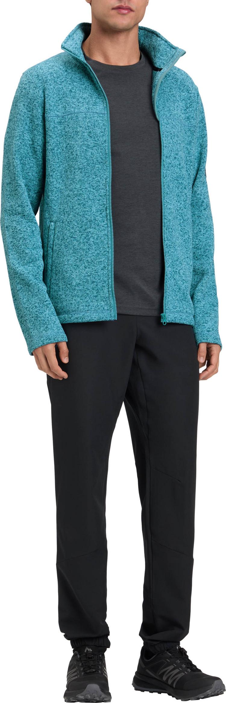 McKinley McKinley Rubin III Strickfleece Herren - melange-blue petrol - 2 | SportScheck