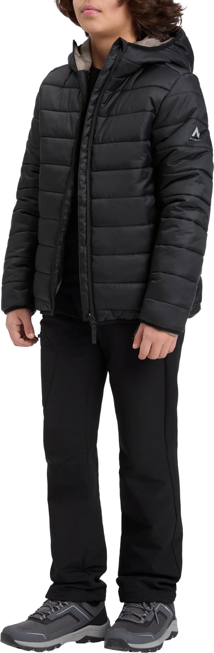 McKinley McKinley Alix II Steppjacke Jungen - black night-brown sm - 2 | SportScheck