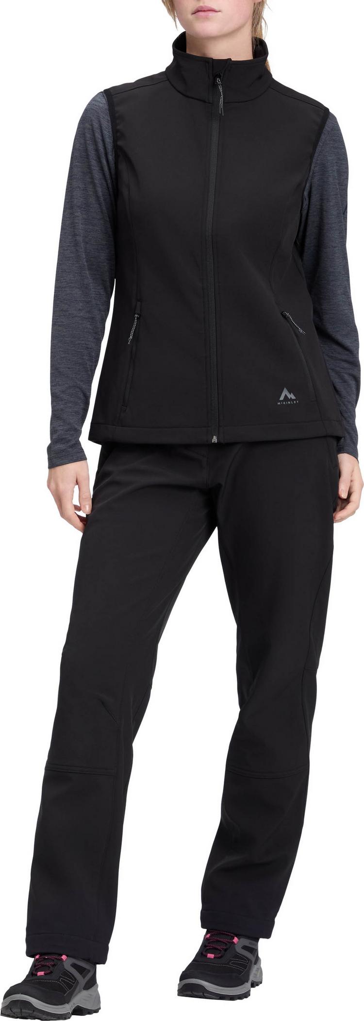 McKinley McKinley Lusaka II Softshell Weste Damen - black - 2 | SportScheck
