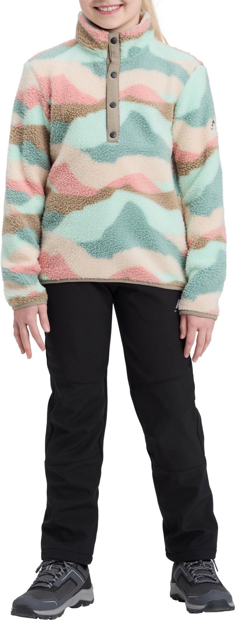 McKinley McKinley Hilka Fleeceshirt Kinder - aop-green smoke - 2 | SportScheck