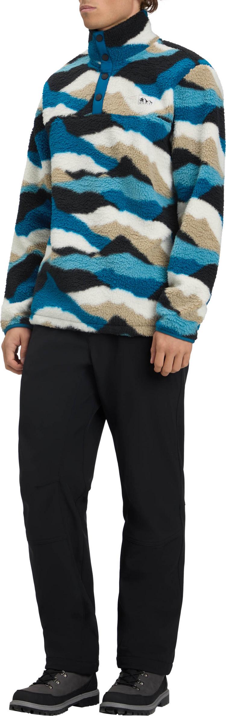 McKinley McKinley Farrah Fleeceshirt Herren - aop-blue petrol - 2 | SportScheck