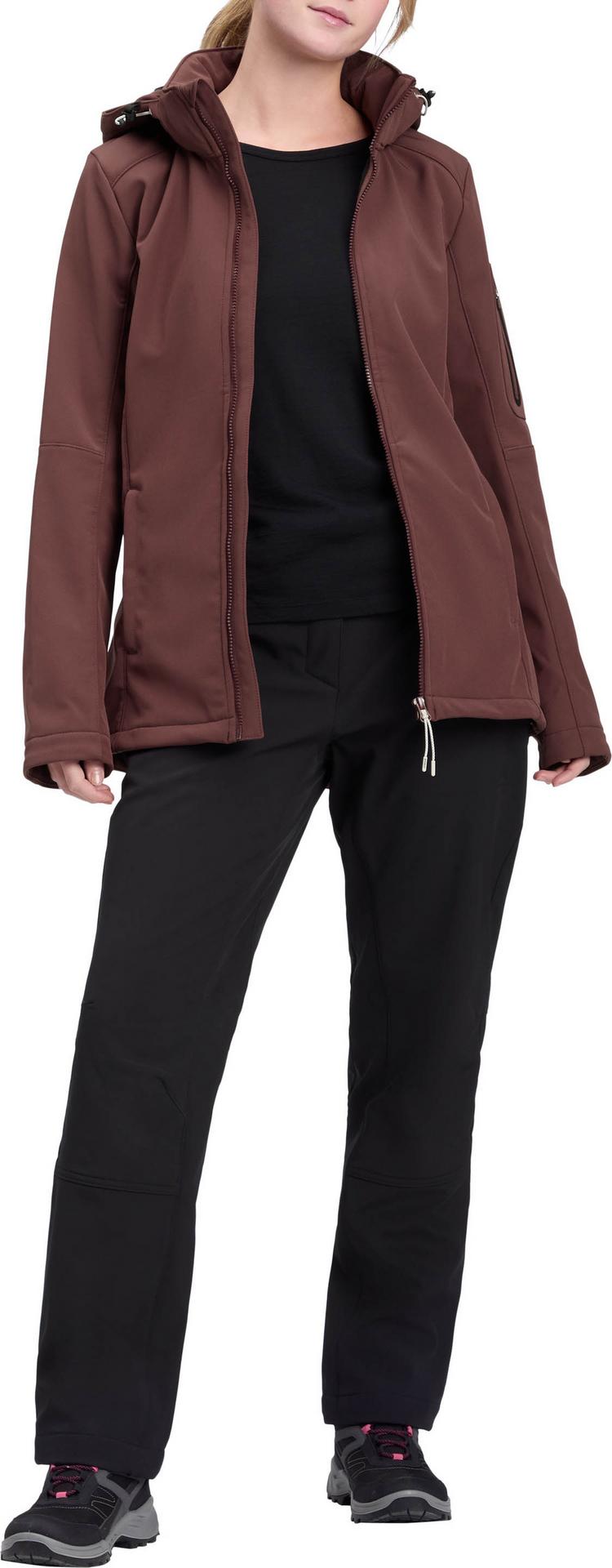 McKinley McKinley Kadino Softshelljacke Damen - red wine - 2 | SportScheck