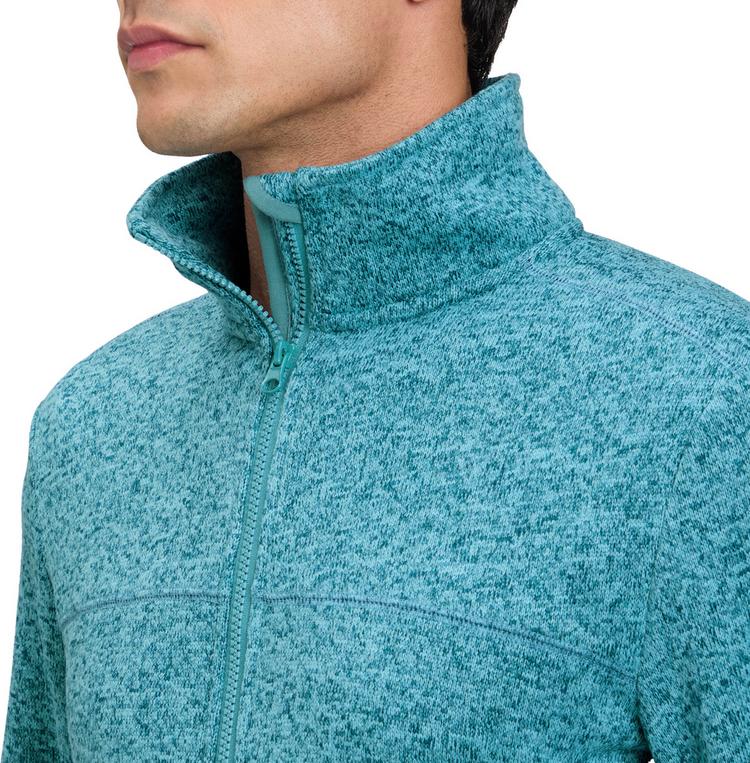 McKinley McKinley Rubin III Strickfleece Herren - melange-blue petrol - 3 | SportScheck