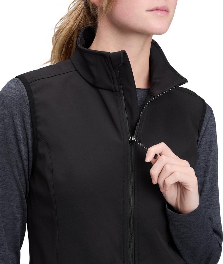 McKinley McKinley Lusaka II Softshell Weste Damen - black - 3 | SportScheck