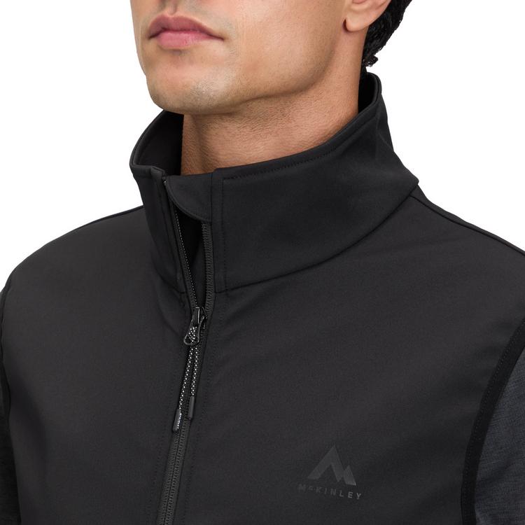 McKinley McKinley Lusaka IV Softshell Weste Herren - black - 3 | SportScheck