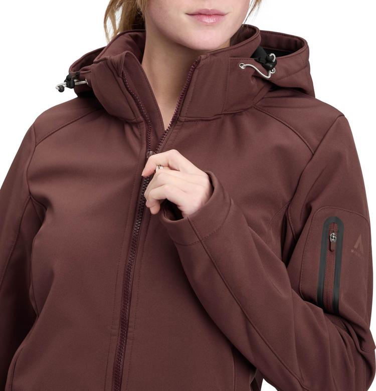 McKinley McKinley Kadino Softshelljacke Damen - red wine - 3 | SportScheck