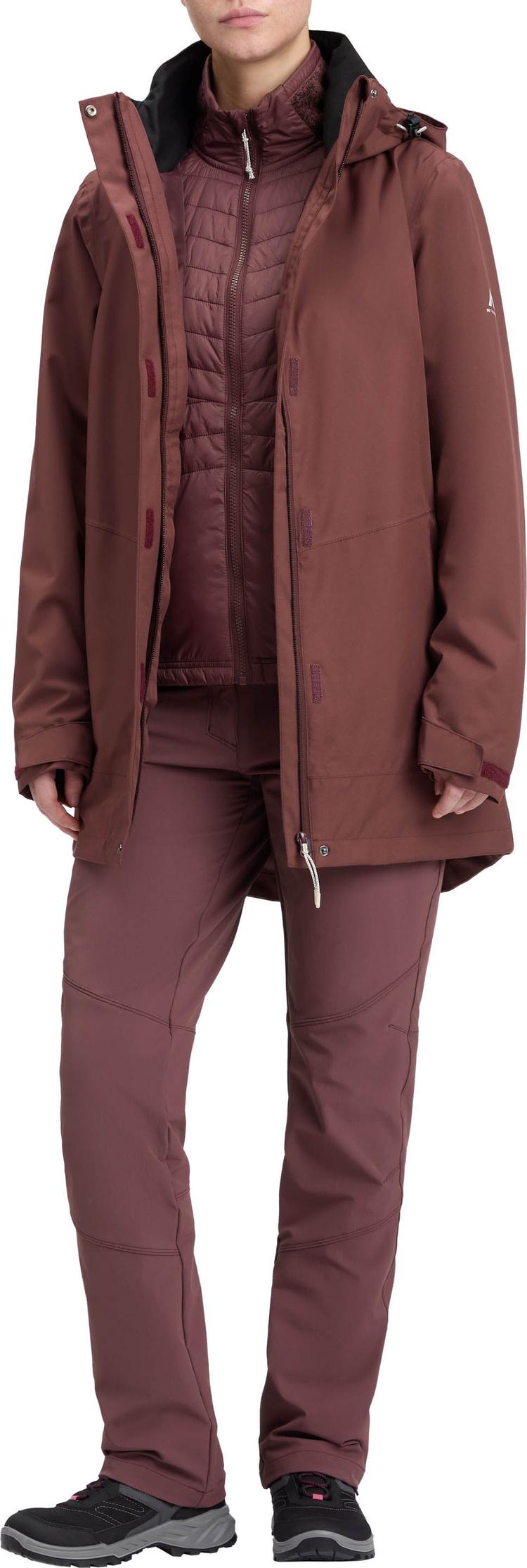 McKinley McKinley Arne 3:1 Doppeljacke Damen - red wine - 3 | SportScheck