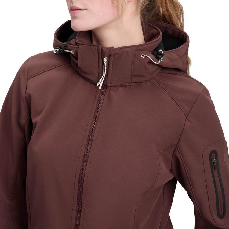 McKinley McKinley Kadino Softshelljacke Damen - red wine - 4 | SportScheck