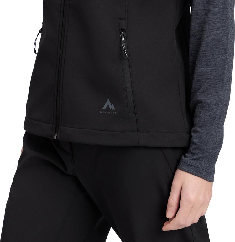McKinley McKinley Lusaka II Softshell Weste Damen - black - 5 | SportScheck