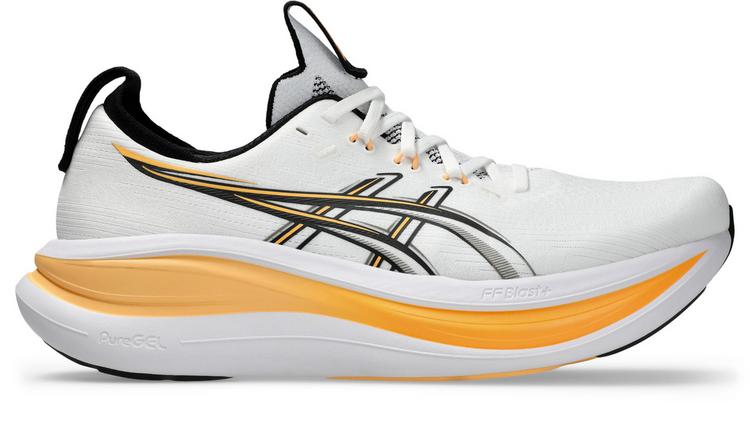 ASICS ASICS GEL-NIMBUS 28 Laufschuhe Herren - white-stadium orange - 0 | SportScheck