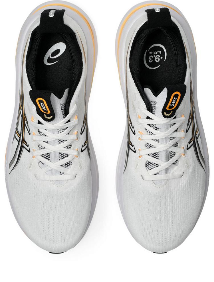 ASICS ASICS GEL-NIMBUS 28 Laufschuhe Herren - white-stadium orange - 0 | SportScheck