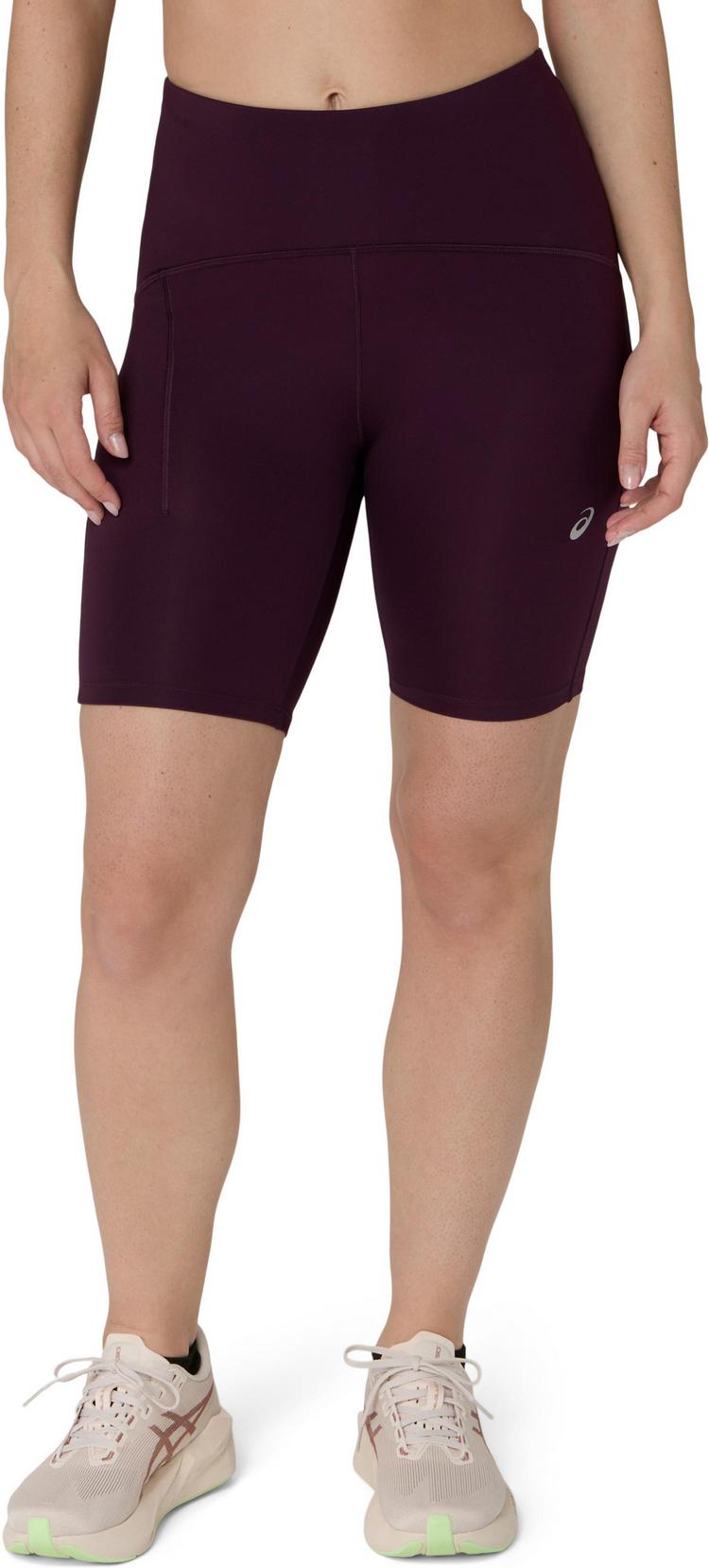 ASICS ASICS ROAD HIGH WAIST 8IN Lauftights Damen - dark aubergine - 0 | SportScheck
