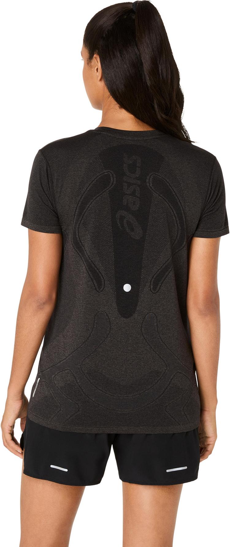 ASICS ASICS ROAD SEAMLESS Funktionsshirt Damen - performance black-graphite grey - 1 | SportScheck